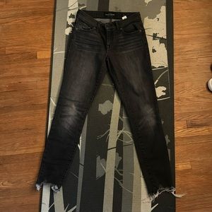 Black/grey lucky you skinny jeans